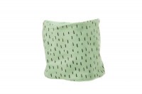 Emitex Bavlněná čepice s nákrčníkem olivová dvouvrstvá