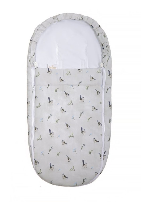 EMITEX Novorozenecký fusak mušelín - Tiny Wings