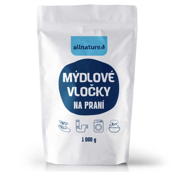ALLNATURE Mýdlové vločky 1000 g - 1000 g
