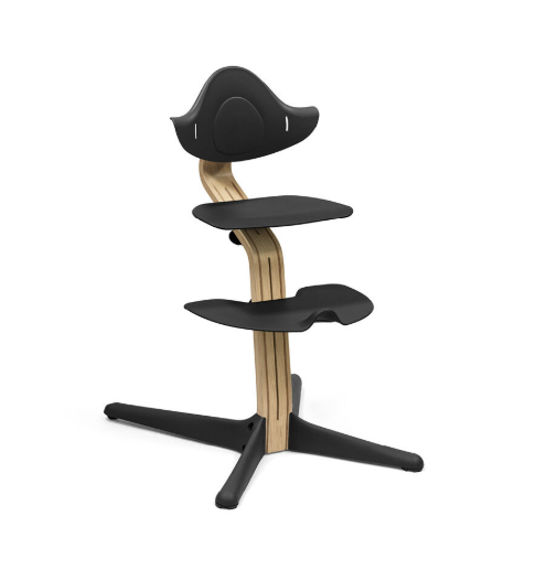 STOKKE® Nomi® Chair OAK (dub) Rostoucí židlička - Black