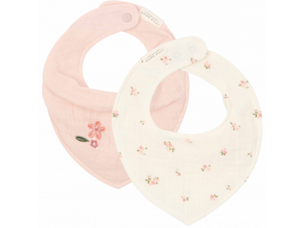 LITTLE DUTCH Bryndáček bandana 2 ks - Fairy Blossom & Blossom 2 ks