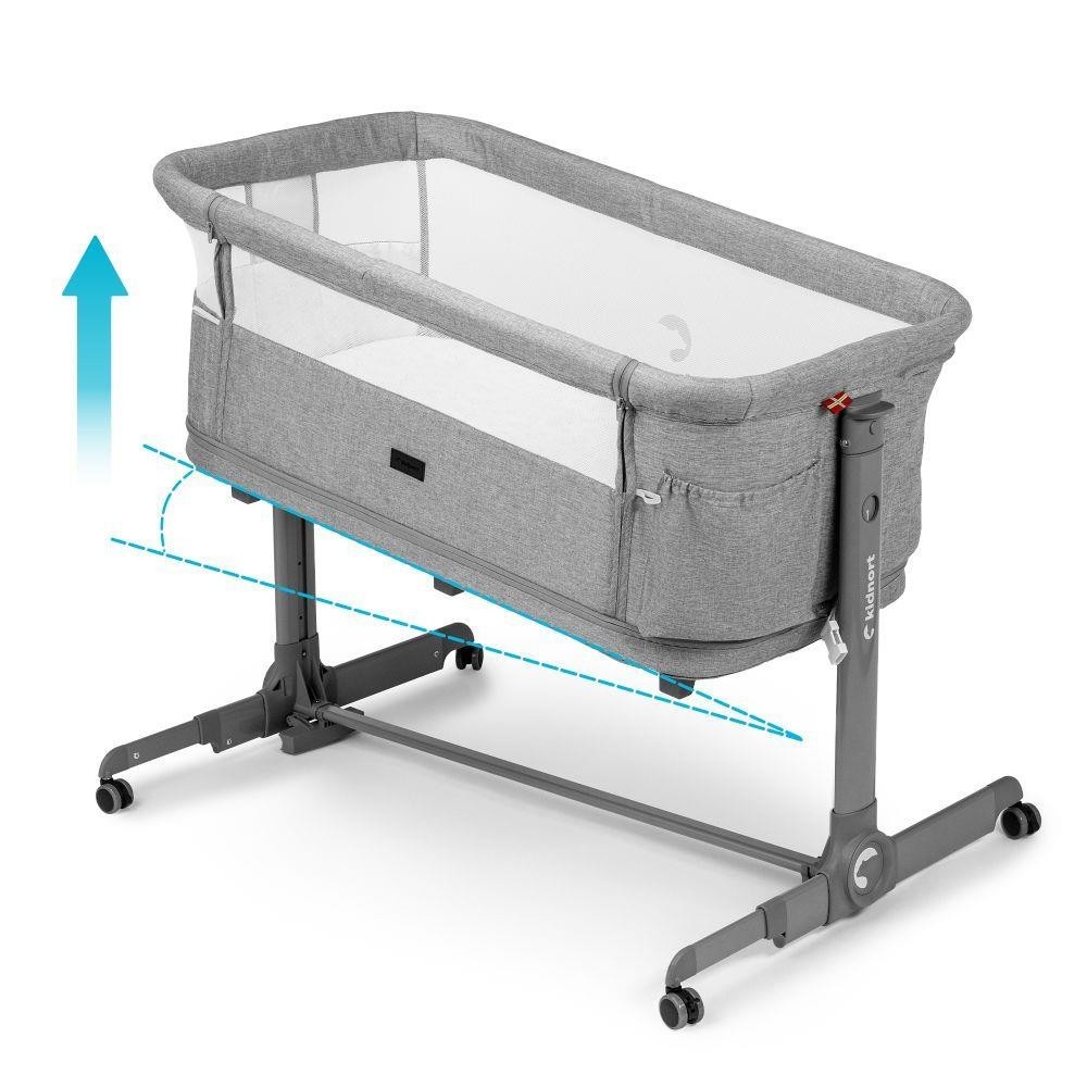 KIDNORT Postýlka Snäckskal