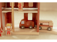 LITTLE DUTCH Hasičská stanice dřevěná