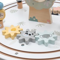 BABY MIX Dřevěný multifunkční stoleček Montessori