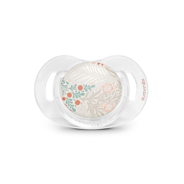 SUAVINEX Dudlík SX PRO fyziologický POETRY +18 m - krémový