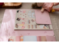 LITTLE DUTCH Knížka se samolepkami Nakupování Rosa