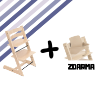 STOKKE Židlička Trip Trapp + baby set zdarma