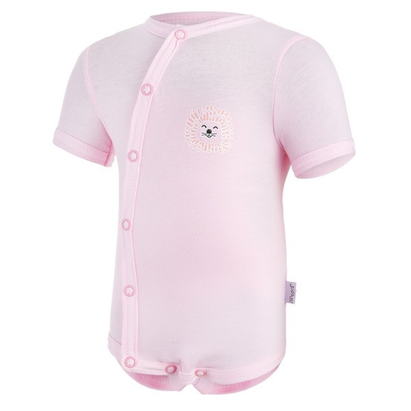 LITTLE ANGEL Body tenké KR Outlast® - růžová baby - Velikost 56
