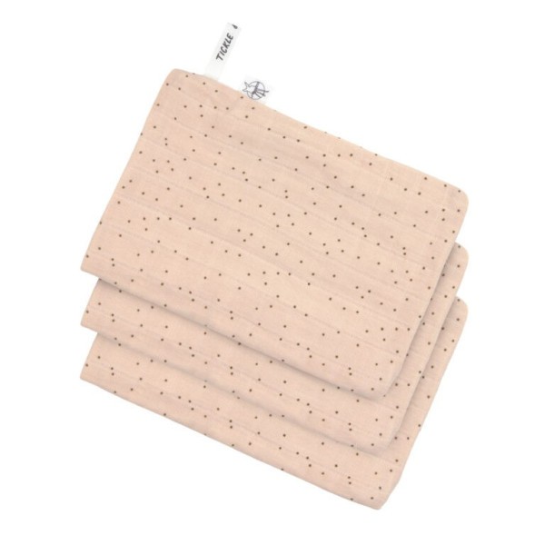 Lässig Muslin Wash Glove Set 3 Mycí rukavice/žínky