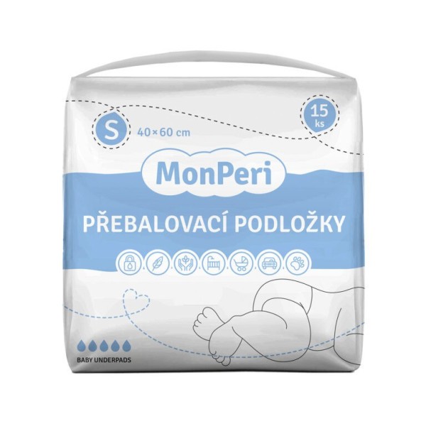 MONPERI Absorpční podložky SuperDry  S 40x60cm 15ks