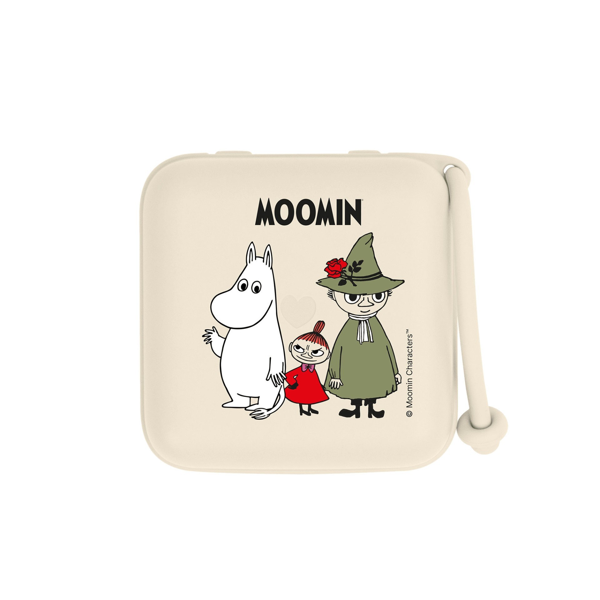 BIBS x Moomin krabička na dudlíky - Ivory