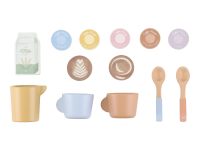 LITTLE DUTCH Kávovar na kapsle dřevěný