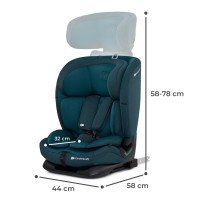 KINDERKRAFT Autosedačka Oneto3 i-Size 76-150cm + Isofix