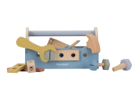 LITTLEE DUTCH Box s nářadím dřevěný Blue