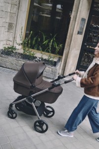 ANEX Kočárek kombinovaný IQ + KIDDY Evoluna i-size 2 + základna