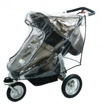 Emitex Pláštěnka na kočárek TROJKOLKA