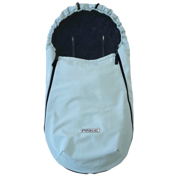 PINKIE Fusak Softshell -slabší 6m-2.5 roku - Light Blue-slabší / podélné otvory