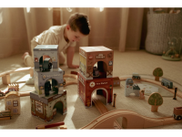 LITTLE DUTCH Kostky stohovací s autíčky