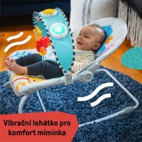 BABY EINSTEIN Lehátko hudební vibrační Kick to It Opus do 18kg