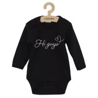 NEW BABY Dětské body s potiskem Hi guys