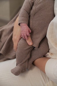 LODGER Overal novorozenecký Melange