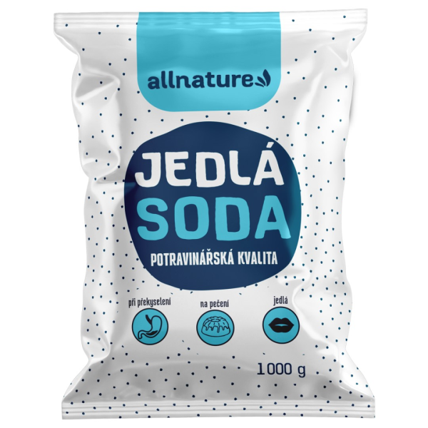 ALLNATURE Jedlá soda 1000g - 1000 g