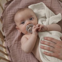 BIBS mušelínová zavinovačka z BIO bavlny 120x120 cm