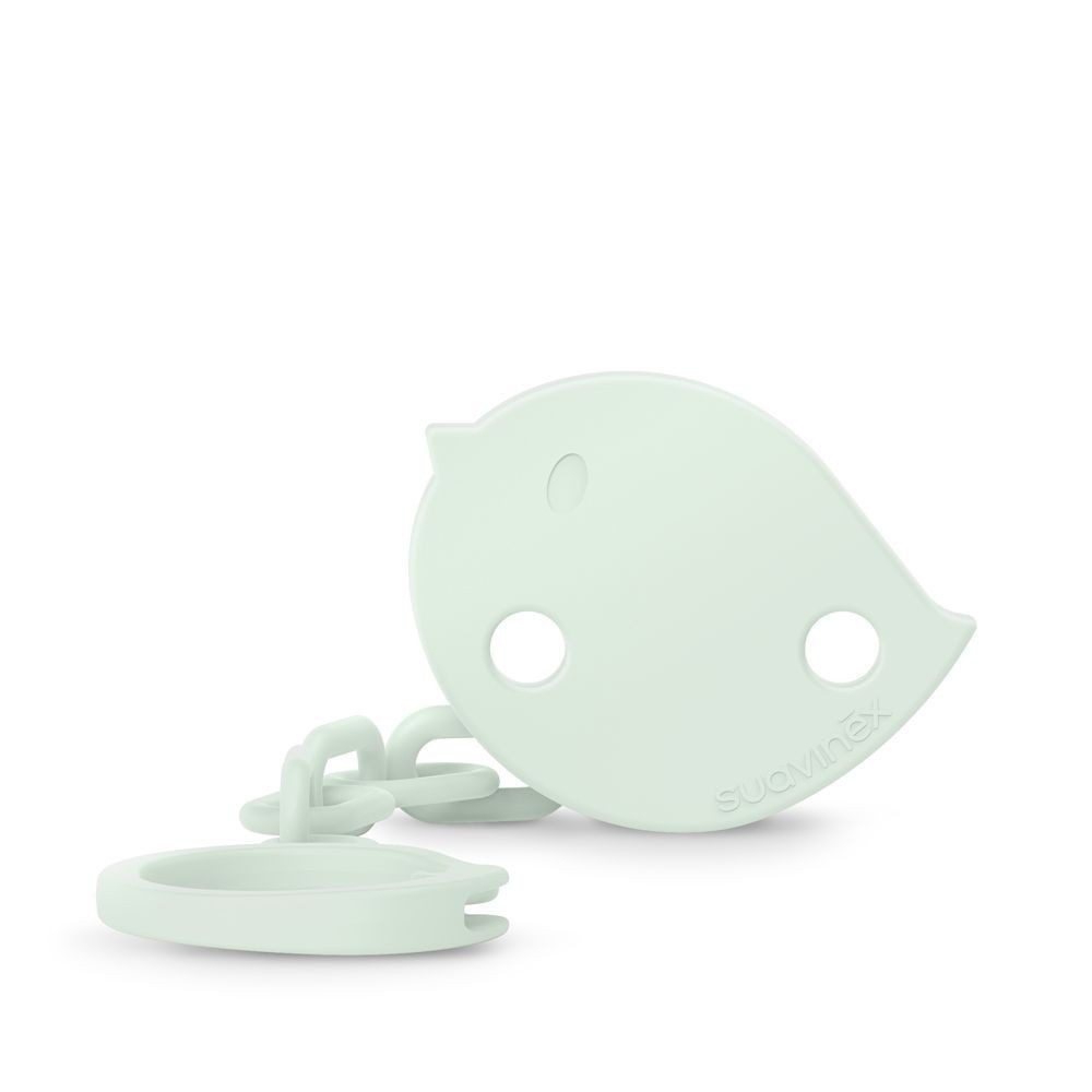SUAVINEX Klip na dudlík BIRDIES - zelený
