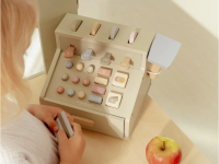 LITTLE DUTCH Pokladna se skenerem a čtečkou karet dřevěná