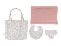 LITTLE DUTCH Přebalovací taška pro panenky Soft Flowers