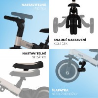 ZOPA Tříkolka Razor Pro 6v1