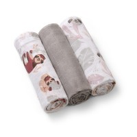 BABYONO Plenky mušelínové Super soft 3 ks