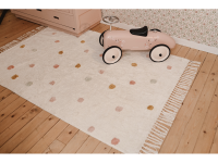 LITTLE DUTCH Koberec puntíky 120x170 cm
